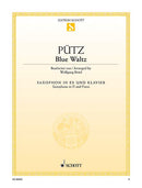 Blue Waltz (saxophone in Eb and piano)