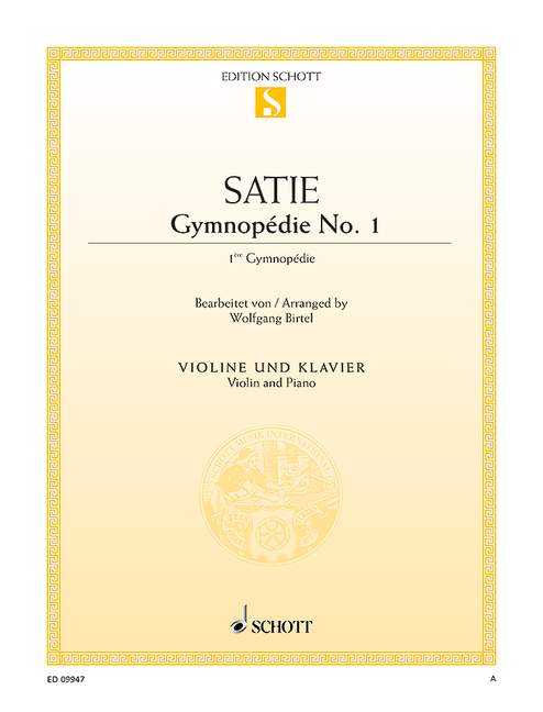 Gymnopédie Nr. 1 [violin and piano]