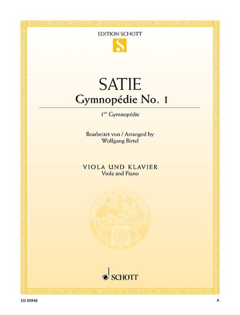 Gymnopédie Nr. 1 [viola and piano]