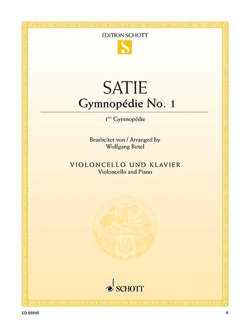 Gymnopédie Nr. 1 [cello and piano]