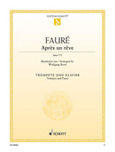 Après un rêve op. 7/1 [trumpet in Bb and piano]