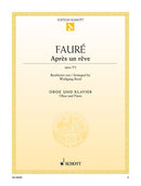 Après un rêve op. 7/1 [oboe and piano]