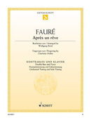 Après un rêve op. 7/1 [double bass and piano]