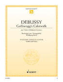 Golliwogg's Cakewalk [violin and piano]