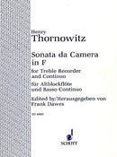 Sonata da Camera [score and parts]