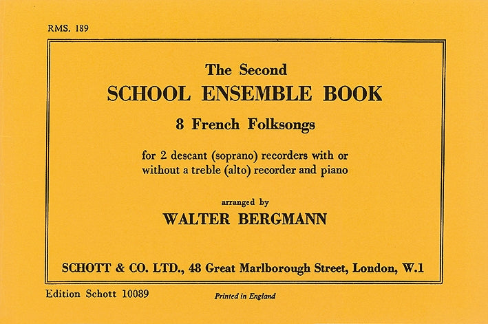 The Second School Ensemble Book