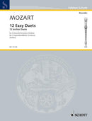 12 Easy Duets KV 487