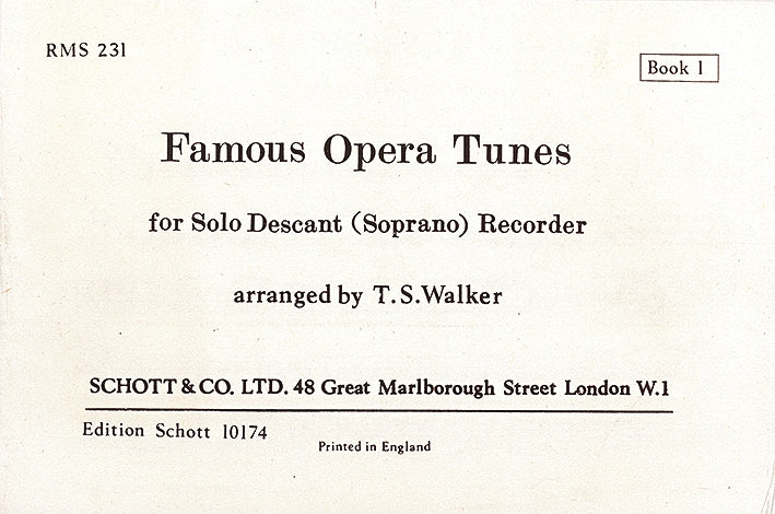 Famous Opera Tunes, vol. 1