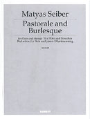 Pastorale and Burlesque [piano reduction with solo part]