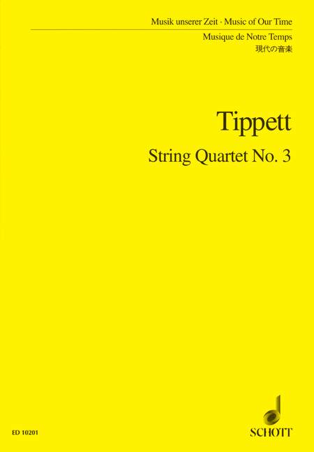 String Quartet No. 3 [study score]