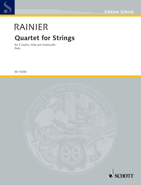 Quartet for Strings [set of parts]