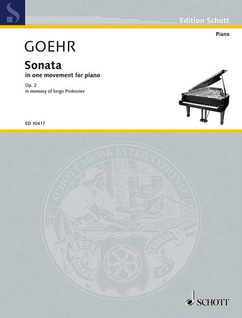 Sonata in one movement op. 2