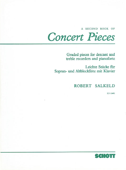 A Second Book of Concert Pieces [score and parts]