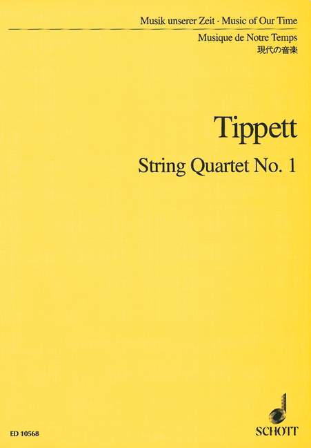 String Quartet No. 1 [study score]