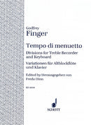 Tempo di Minuetto [Playing score and part]