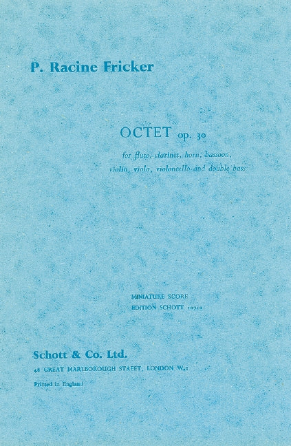 Octet op. 30