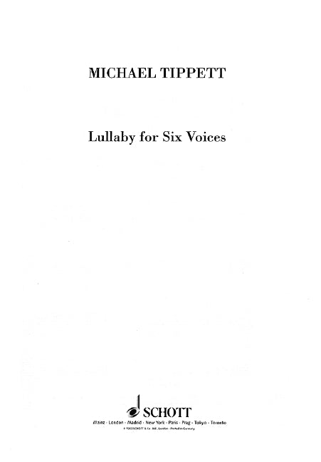 Lullaby for Six Voices