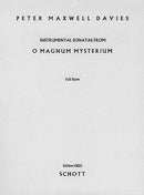 O Magnum Mysterium op. 13a [score]