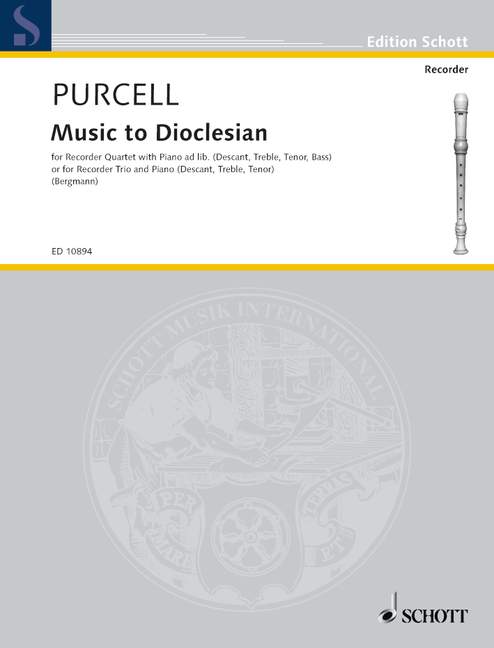 Music to Dioclesian [score and parts]