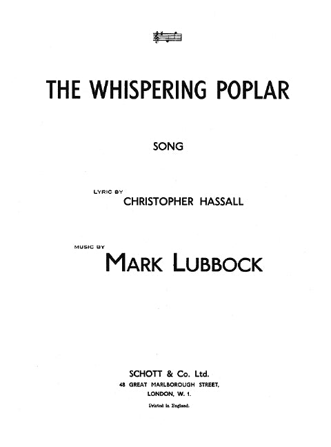 The Whispering Poplar