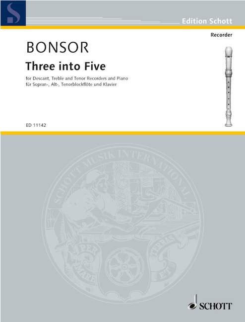 Three into Five [score and parts]