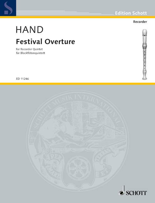 Festival Overture [score and parts]