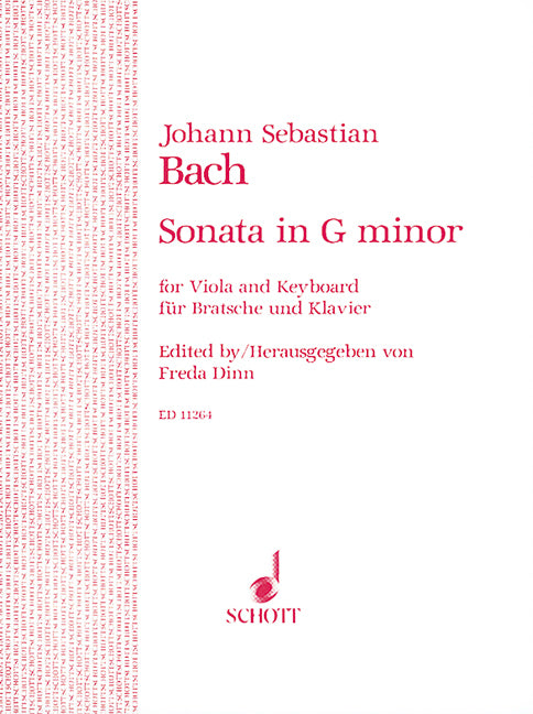 Sonata g-Moll BWV 1020