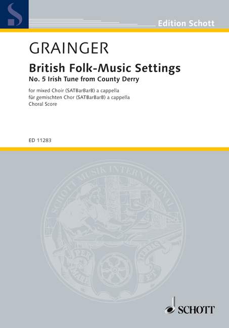 British Folk-Music Settings: No. 5 Irish Tune from County Derry