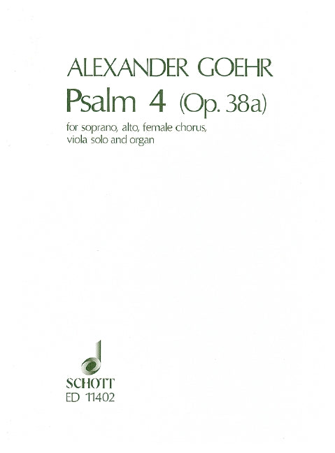 Psalm IV op. 38a