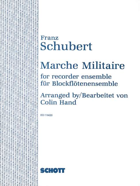 Marche Militaire [score and parts]