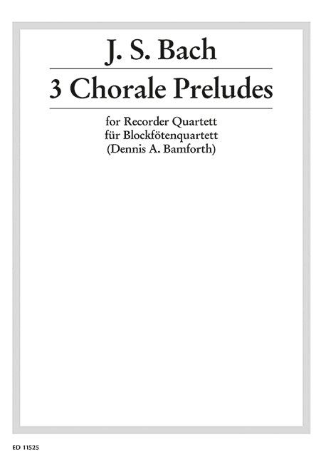 3 Chorale Preludes