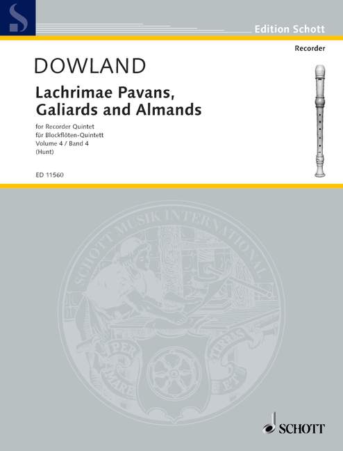 Lachrimae Pavans, Galiards and Almands, vol. 4