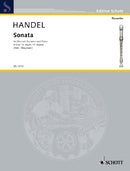 Sonata B-Dur HWV 357 [soprano recorder and piano]