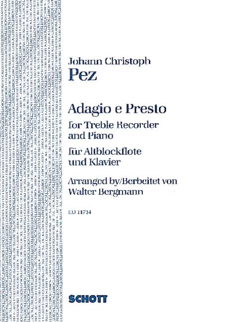 Adagio e Presto [score & part]