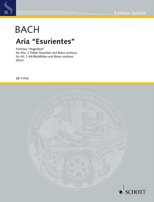 Aria Esurientes BWV 243