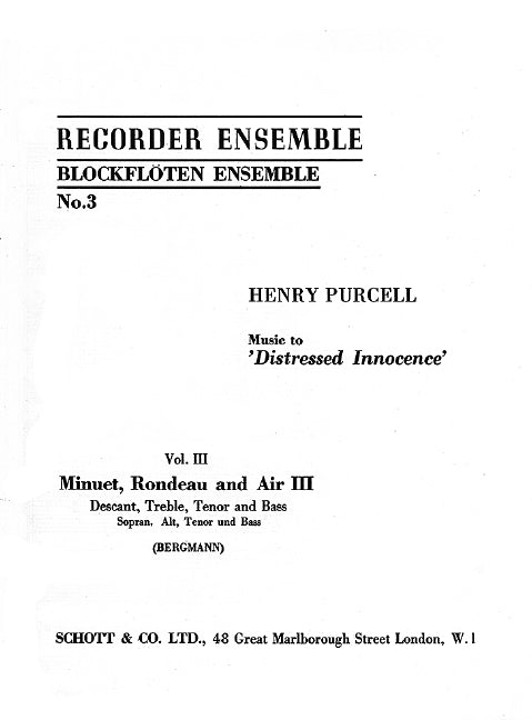 Musik zu Distressed Innocence, vol. 3