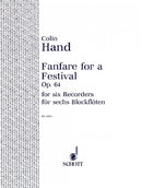 Fanfare for a Festival op. 64 [score and parts]