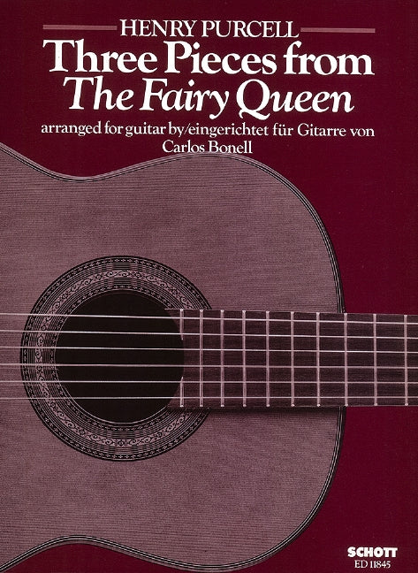 Three Pieces from the Fairy Queen (Guitar), arr. Bonell