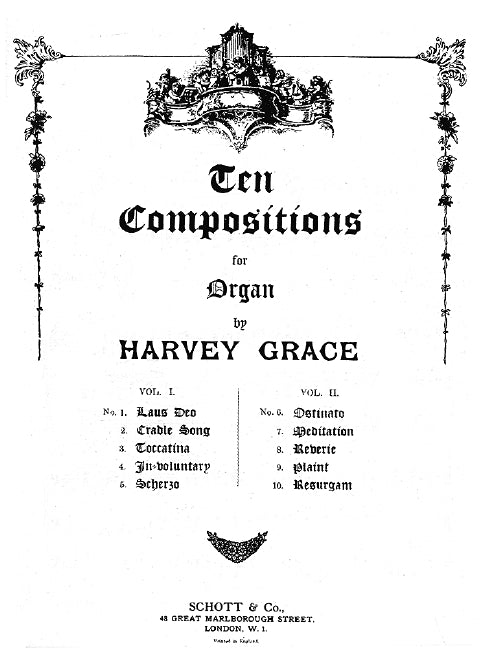 Ten Compositions for Organ