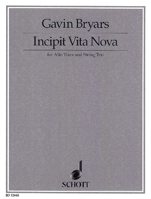 Incipit Vita Nova