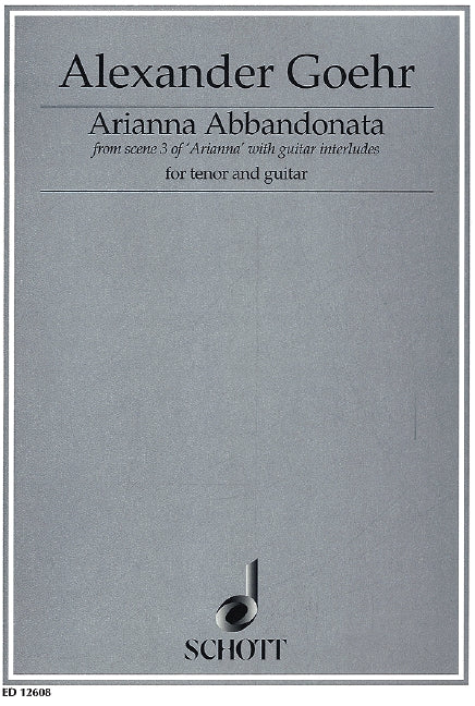 Arianna Abbandonata op. 58 c