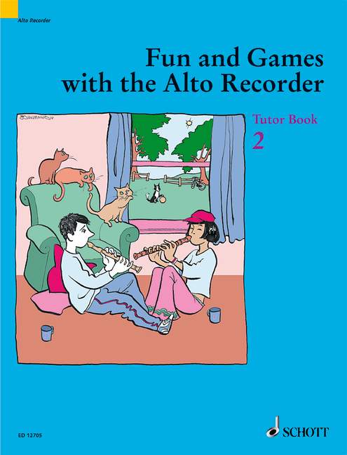 Fun and Games with the Alto Recorder [Tutor Book 2]