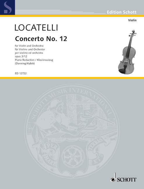 Concertos, op. 3: No. 12 D Major