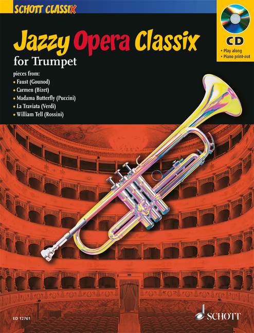 Jazzy Opera Classix [trumpet, piano ad libitum]
