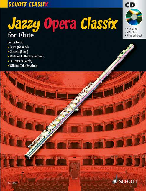 Jazzy Opera Classix [flute, piano ad libitum]