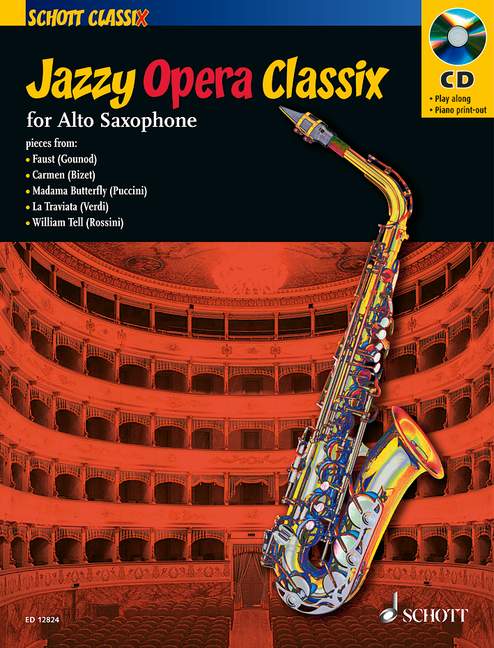 Jazzy Opera Classix [alto saxophone, piano ad libitum]