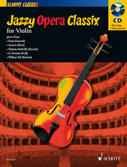 Jazzy Opera Classix [violin, piano ad libitum]