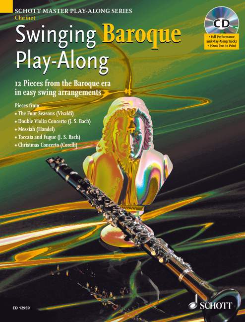 Swinging Baroque Play-Along [clarinet, piano ad libitum]
