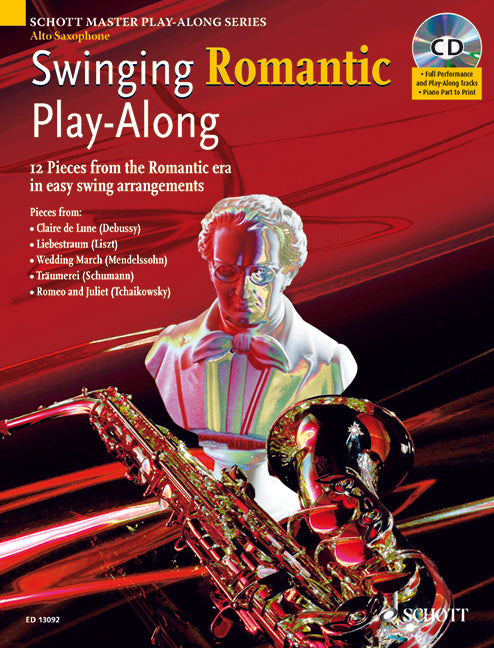 Swinging Romantic Play-Along [alto saxophone, piano ad libitum]