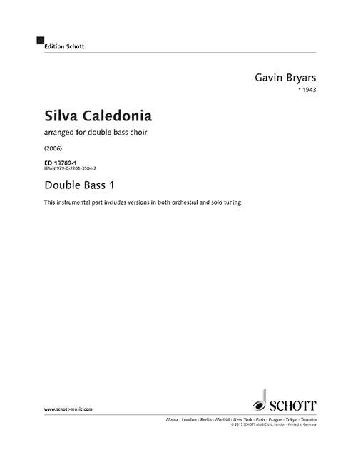 Silva Caledonia [Double bass 1]